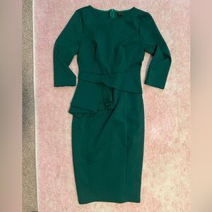 Peplum Sheath Dress